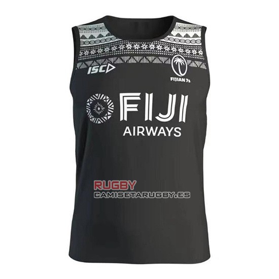 Tank Top Fiyi 7s Rugby 2020 Negro