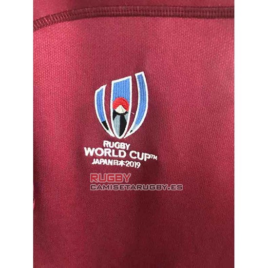Camiseta Georgia Rugby RWC 2019 Marron