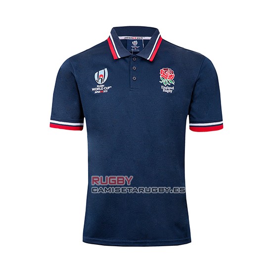 Camiseta Polo Inglaterra Rugby RWC2019